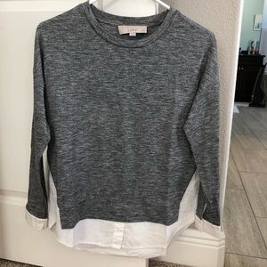 LOFT long sleeved top